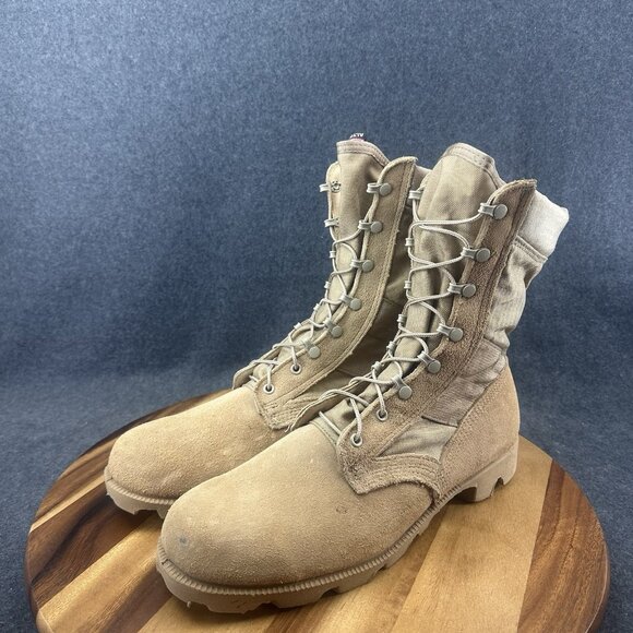 Altama RO Search Mens Desert Tan Panama Sole Military Boots Sz 12.5R USA Grunge - Picture 4 of 10